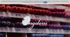 Desktop Screenshot of angelonifinearts.it